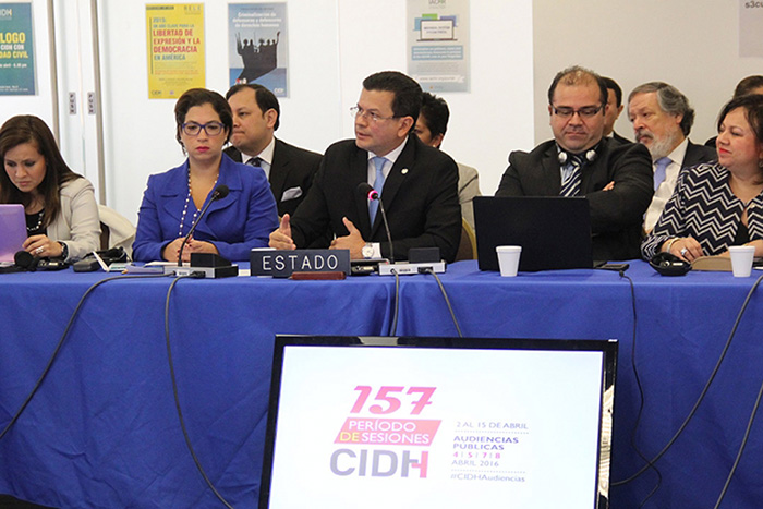CIDH conoce preocupación por medidas de seguridad