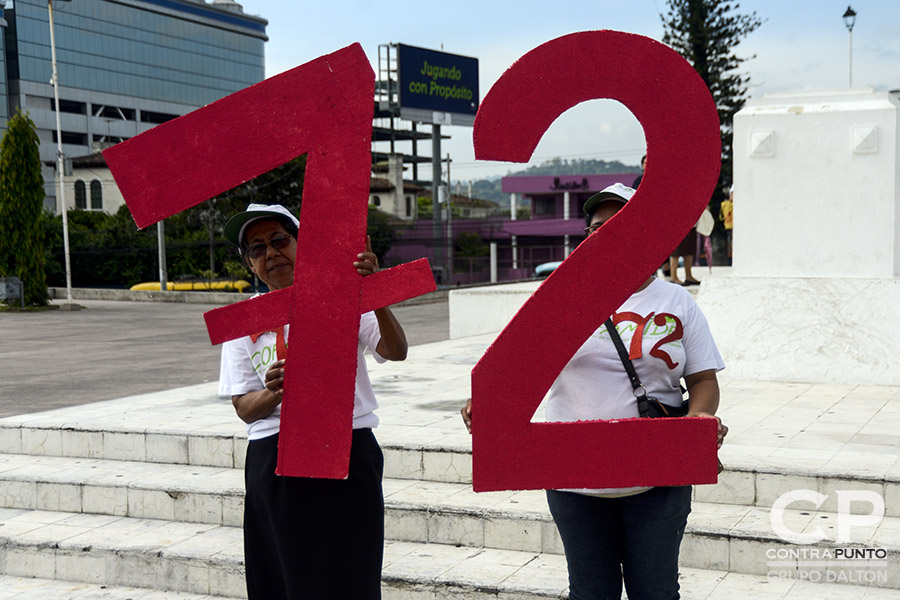 Familiares de 14 salvadoreños vÃ­ctimas de una masacre que cobró la vida de 72 migrantes en San Fernando Tamaulipas, México, conmemoraron el séptimo aniversario de un hecho que sigue en la impunidad.