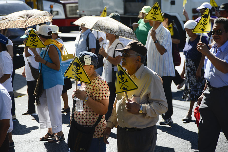 La marcha salió del parque BolÃvar hacia la Asamblea Legislativa.