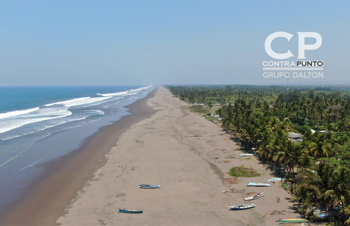 Playas que el año pasado estaban llenas de veraneantes, hoy lucen desiertas