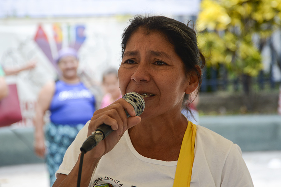 Vidalina Morales, de la Asociación Nacional de Desarrollo Económico y Social (ADES), agradeció la aprobación de la ley, tras doce años de peticiones.