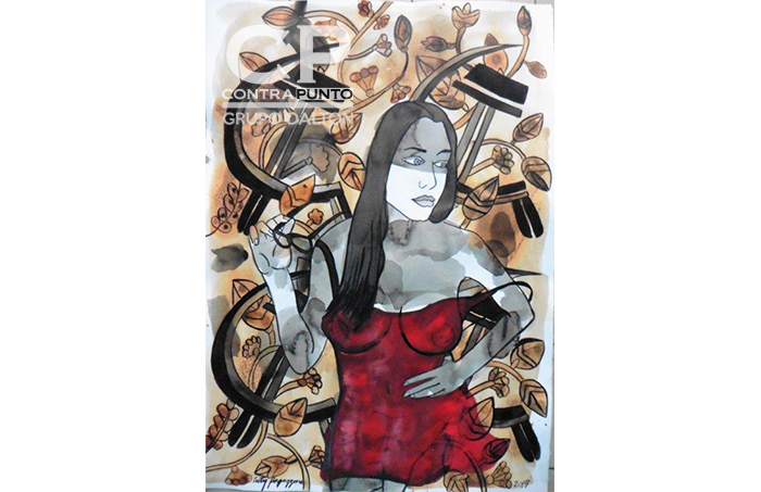 Gustavo Cesar EchevarrÃa Estrada más conocido como El Cuty es un pintor cubano/ salvadoreño. Su pintura es una suerte de exorcismo a propósito de esos fantasmas de lo masculino que el beneficio del pudor suele conservar en secreto.