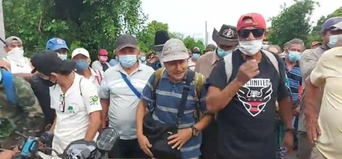 EN DESARROLLO: Veteranos de Guerra reiteran demandas sociales al Gobierno