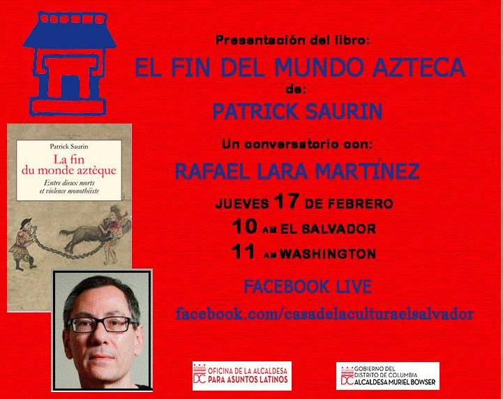<strong>Lectura de “El fin del mundo azteca”: Patrick Saurin y los estudios salvadoreños</strong>