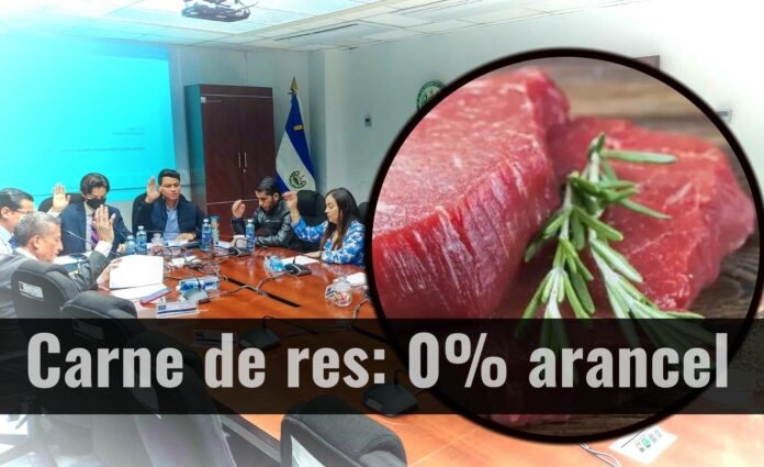 ContraPunto El Salvador - “0% de aranceles a carne” recibe dictamen favorable