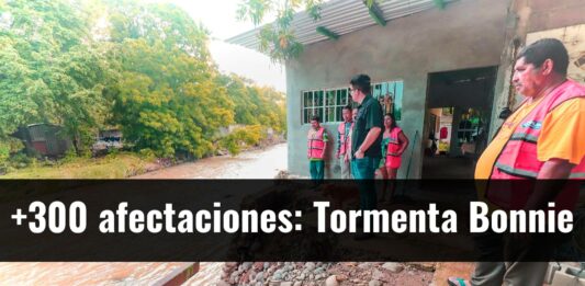 ContraPunto El Salvador - Alerta Roja en 42 municipios. 293 incidentes por Tormenta Bonnie