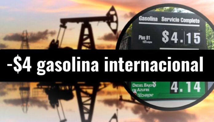ContraPunto El Salvador - Gasolina: 50 días sin impuesto. Precio internacional baja $4 en agosto