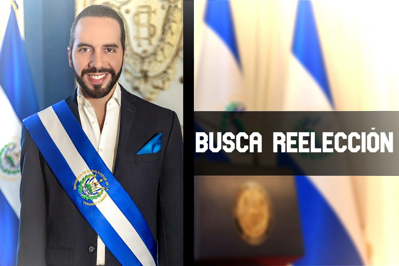 Bukele confirma candidatura por reelección