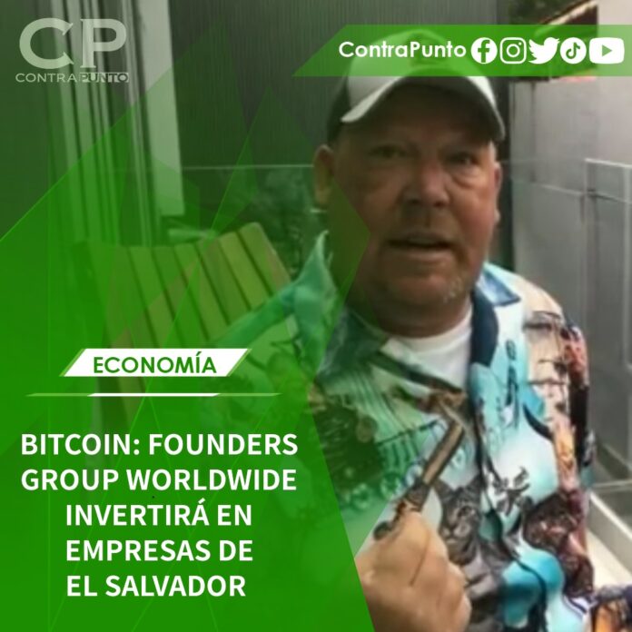 Bitcoin: Founders Group Worldwide invertirá en empresas de El Salvador