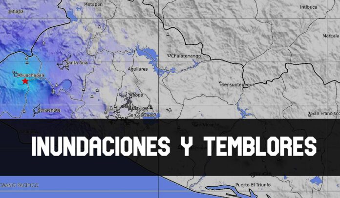 ContraPunto El Salvador - Alertan inundaciones y reportan temblores en Ahuachapán