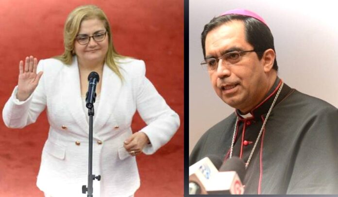 ContraPunto El Salvador - Monseñor Escobar Alas y Raquel Caballero