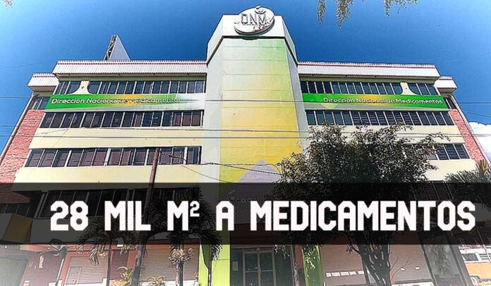 28 mil metros cuadrados a Medicamentos