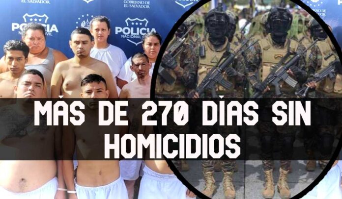 ContraPunto El Salvador - Casi 270 días sin homicidios, y 171 en 2022