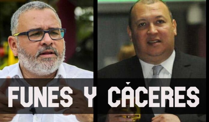 ContraPunto El Salvador - Mauricio Funes acusa a Francisco Cáceres de robar en Partida Secreta