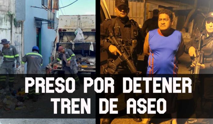 ContraPunto El Salvador -'Preso sindicalista que detuvo Tren de Aseo por Giftcard de $33
