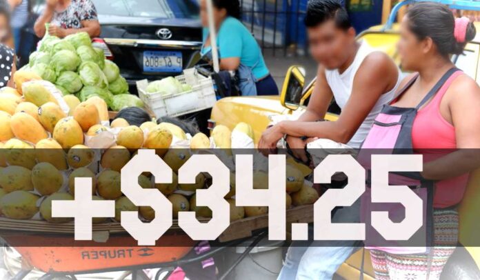 ContraPunto El Salvador - $34.25 más vale la canasta básica