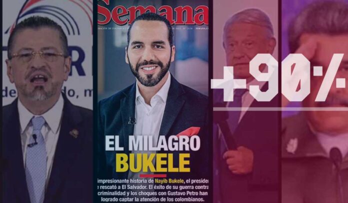 ContraPunto El Salvador - Bukele es portada, aprobado por el 90%