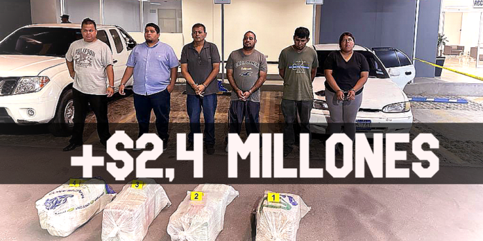 ContraPunto El Salvador - $2,5 millones incautados en droga
