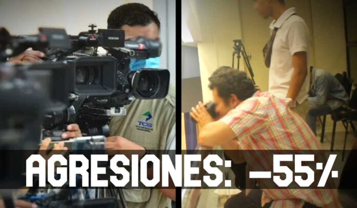 ContraPunto El Salvador - APES: Agresiones a periodistas caen al 55.78%