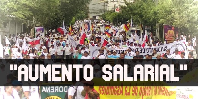 ContraPunto El Salvador - Sindicatos pro-Bukele piden a Asamblea $400 del mínimo y reformar Código de Trabajo