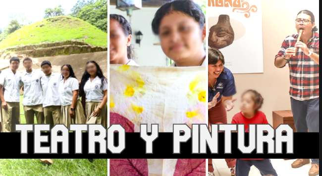 ContraPunto El Salvador - Teatro de títeres y arte plástico reavivan Muna y Parque Casa Blanca