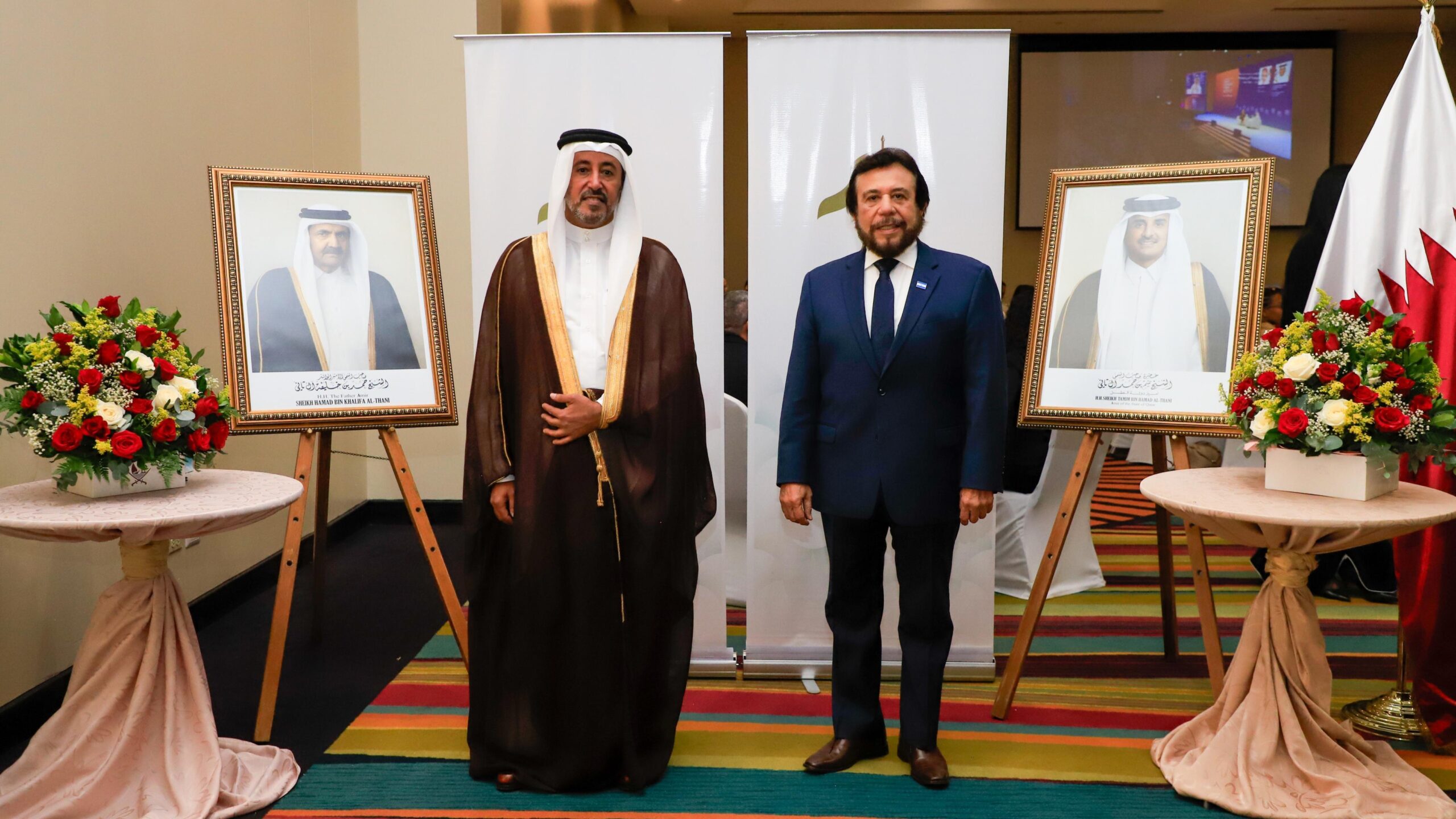 Vicepresidente Ulloa y encargado de negocios de Qatar fortalecen los lazos de amistad entre ambos países