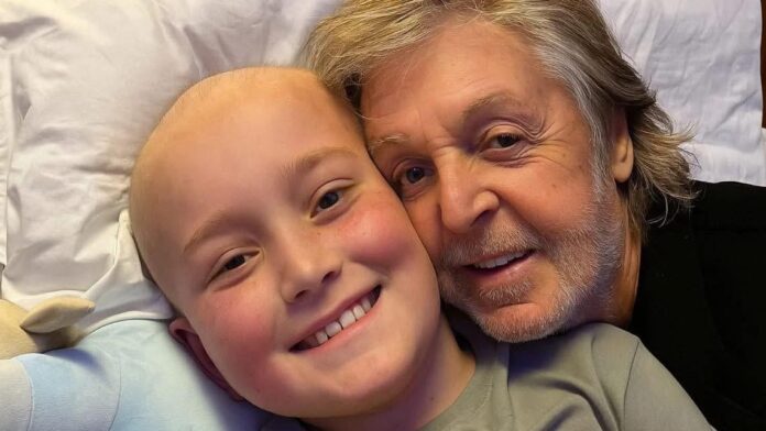 El gran día del niño Branson Blevins y Paul McCartney - ContraPunto