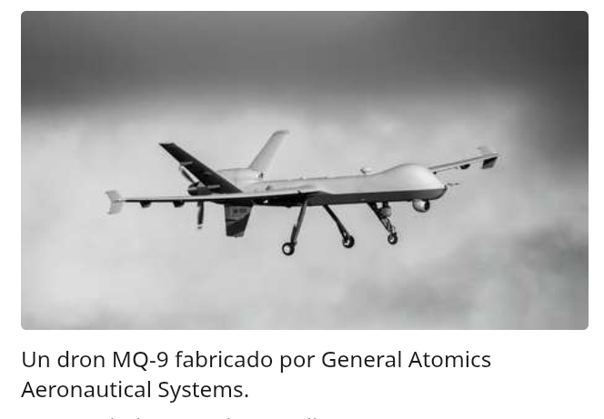 EE.UU. Confirma Pérdida Significativa de Drones Reaper Frente a Irán