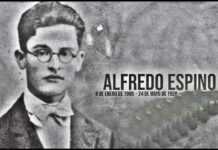 En el vuelo de Alfredo Espino
