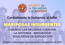MUPI invita al taller «Mariposas Insurgentes» sobre mujeres y memoria histórica